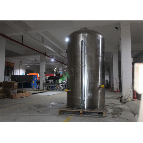 Stainless Steel Water Storage Vessel Tank For Storing Water / Beer / Milk