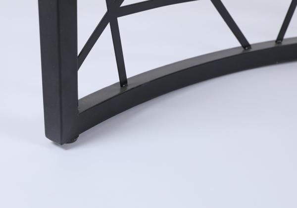 Custom Coffee Table With Wooden Top Metal Frame Antiquity