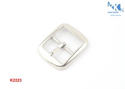 K2223 Metal Shoe Strap Buckles 20mm Zinc Alloy Hand Polished With Plating