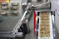Máquina da imprensa da barra de Granola do motor de Simens que transporta a largura da correia 180mm