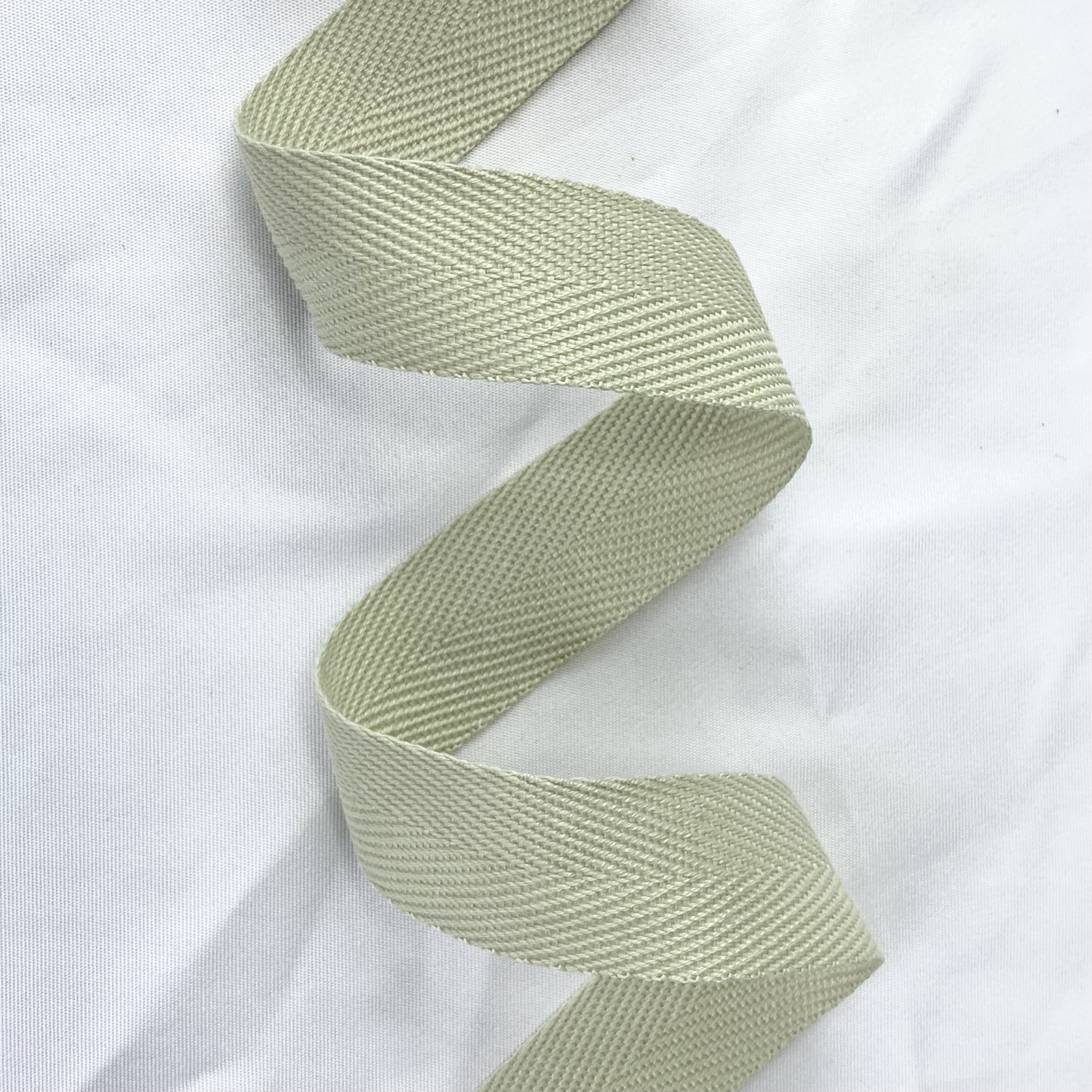 Herringbone polyester-cotton webbing Various colors Backpack strap Belt Handbag strap