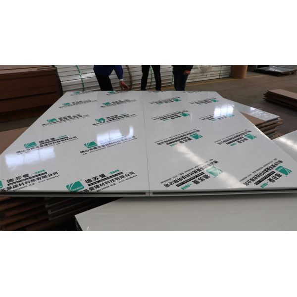 Stainless Steel Rock Wool Sandwich Panel Hand Make Sandwich Panel For Food Factory