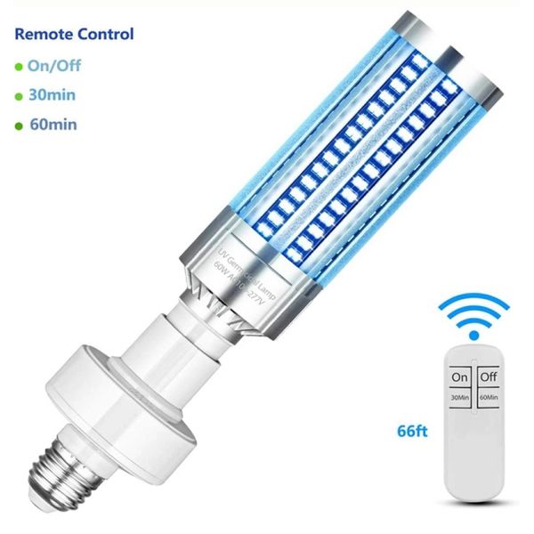 UVA Chips E27 Corn Germicidal UV Light Bulbs 225g 50000h Life