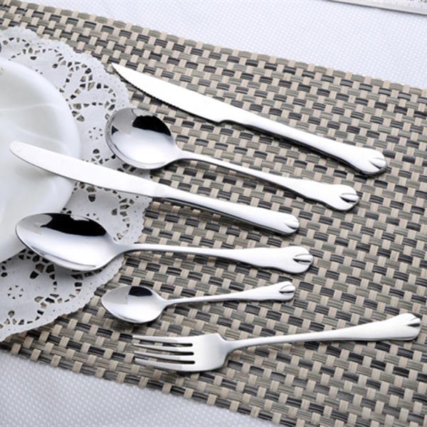 NC 77 high quality stainless steel flatware set/ 24pcs set/36pcs set/48pcs set and so on