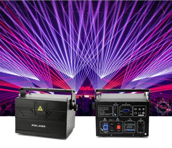 6kg 5-10W RGB Full Color Light Disco Night Club Special Effect Led Stage Lights Outdoor Laser Light Laser Dj