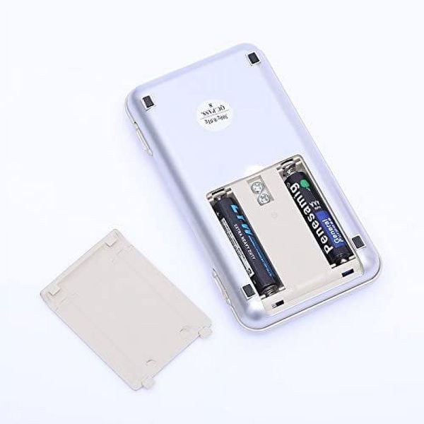 Pocket Digital Scale Mini Digital Balance for Jewelry Weighing 500g 0.01g Product Size 128*75*19mm 2* AAA batteries