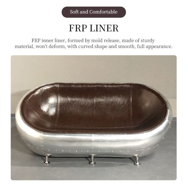 Nidea #8911 Luxury Sofa Vintage Industrial Retro Aviator Sofa  Bar Pub Club Studio Car Dealer Lounge Living Room Furniture  Club