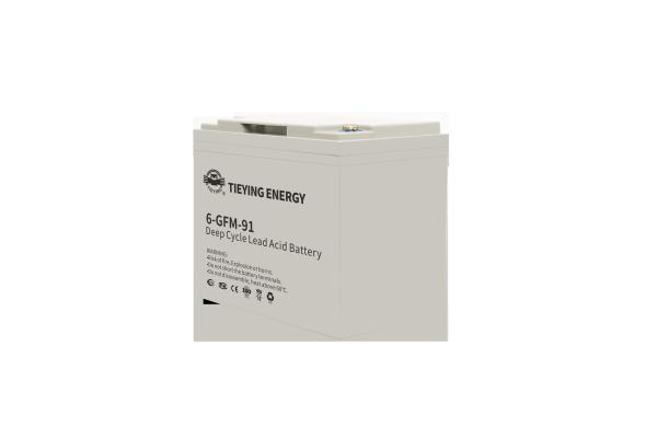 Batterie de chariot de golf au plomb acide de 91Ah 12V 6-GFM-91 pour chariot de golf