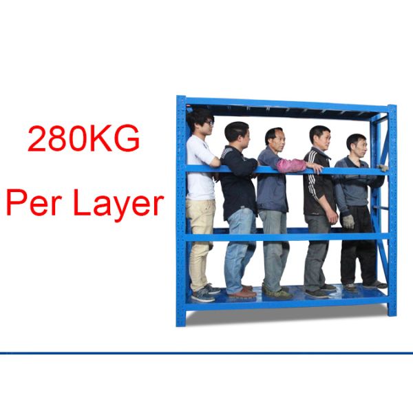 Eco Friendly Warehouse Storage Shelves Industrial Metal Shelving 2000*600*2000mm