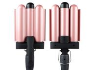Dual Voltage Three Barrel Hair Waver 1 Inch  For Salon And Travel