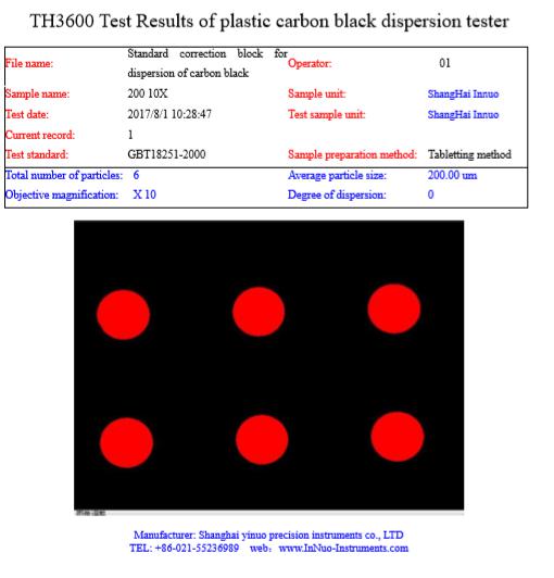 Тестер рассеивания сажи анализа изображения 0.5um 40x