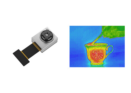120x90 Resolution 12μm Pixel Pitch Infrared Thermal Camera Core for Smart Home Integration