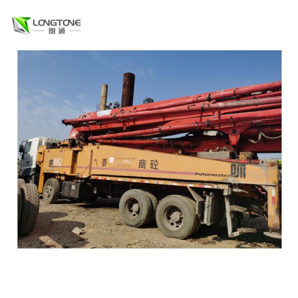 Используемая тележка конкретного насоса Putzmeister длина 37/42/52 m с меньше рабочих часов