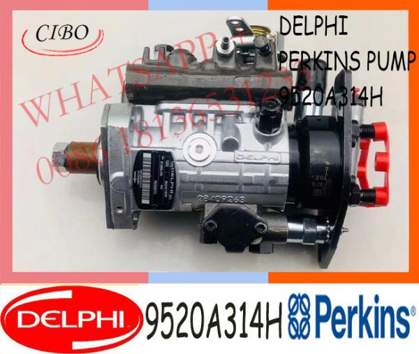 Injeção original 9520A314H 320/06940 Delphy Fuel Injection Pump de Diesel Fuel Pump da máquina escavadora