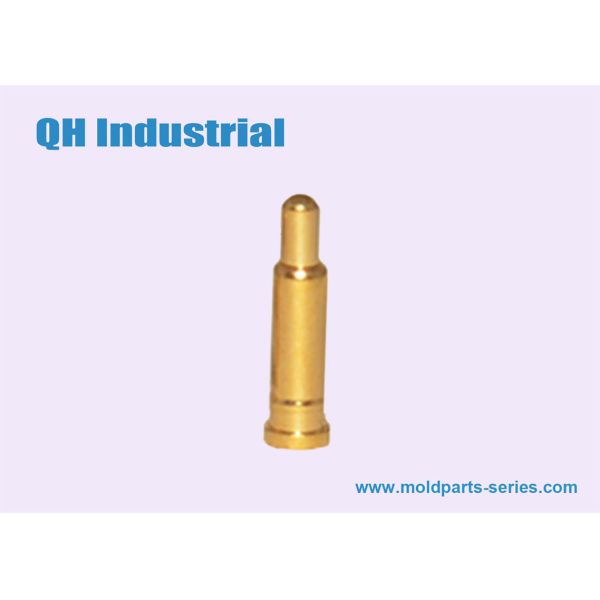 Shenzhen QH Industrial Aircraft Buss Ship Cell Phone Battery Mill-Max OEM ODM SMT 3uin 5uin Copper Gold-Plated Pogo Pin