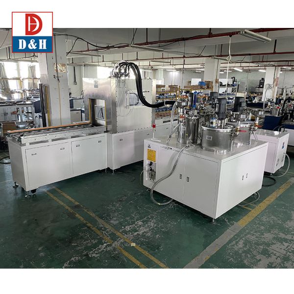 vacuum ab component epoxy potting machine for Electric motor production line