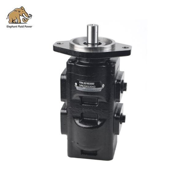 20/911200 Оригинальный Parker JCB 3CX Twin Hydraulic Pump замена 41 + 29 CC/REV