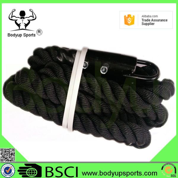 Outdoor / Indoor Gym Climbing Rope Sisal Material For Bodybuilding Climbing