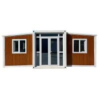 5900*6260*2480mm Maison de conteneurs élargie pour les résidences commerciales