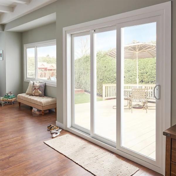Optional Colour Thermal Break Double Tempered Security Aluminum Glass Sliding Door 10% Off