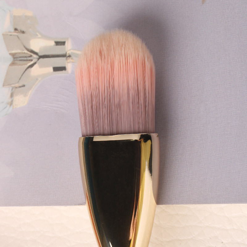 Наградные качественные деревянные щетки макияжа ручки для свободного или компактного порошка