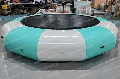 Fun Jump Water Park Trampoline Inflatable Floating Jumping Inflatable Water Trampoline for Amusement Park