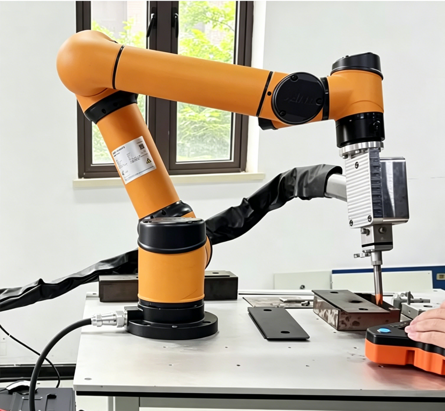 Fully Automatic 6-Axis Industrial Robot Precision Plastic Surface High-efficiency Polishing Machine