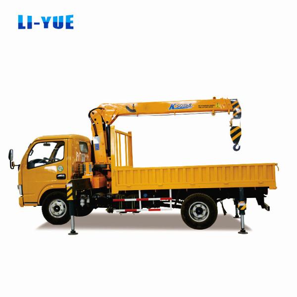 3 Ton Truck Mounted Mobile Crane MOOG Hydraulic Cylinder For Construction
