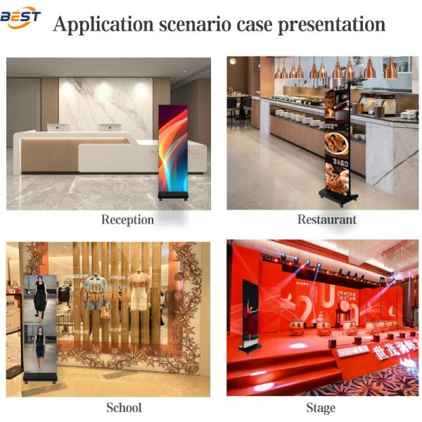 Commercial LED Advertising Displays Screens OEM ODM Custom Digital LED Poster Solutions