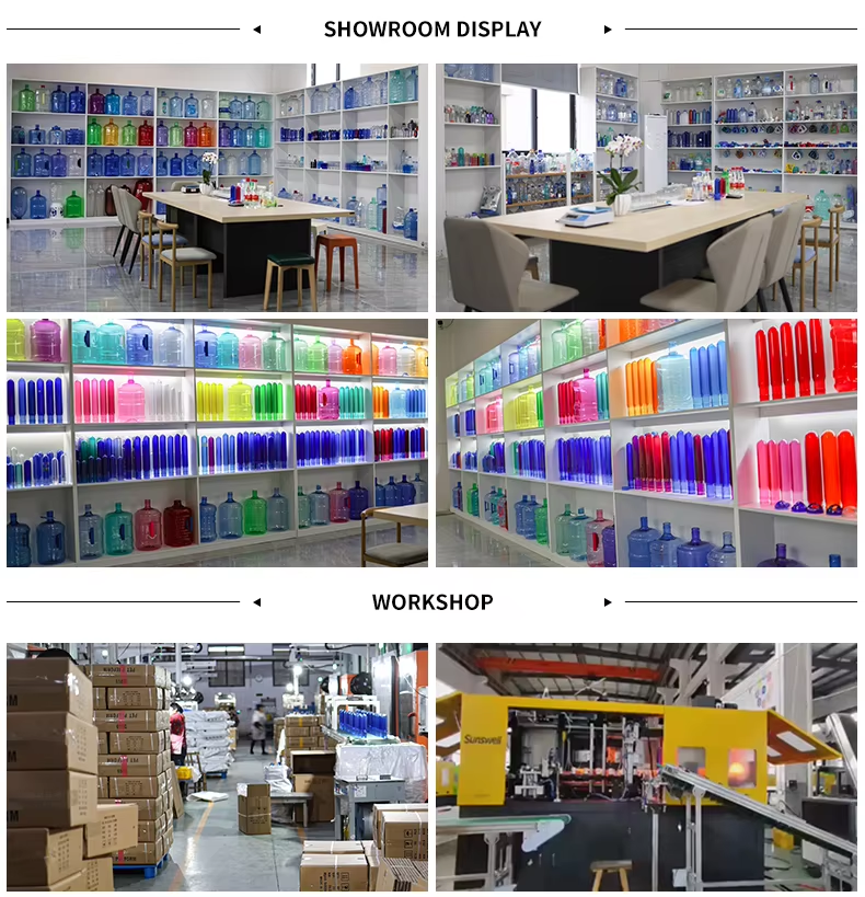 Custom OEM Plastic Injection Mold for High Precision PET Water Bottle Carry Handle Ring with Multi-Cavity Options