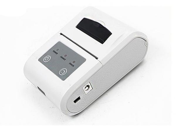 Android 2 Inch USB Receipt Printer With Rechargeable Lithium Battery 1000mAh