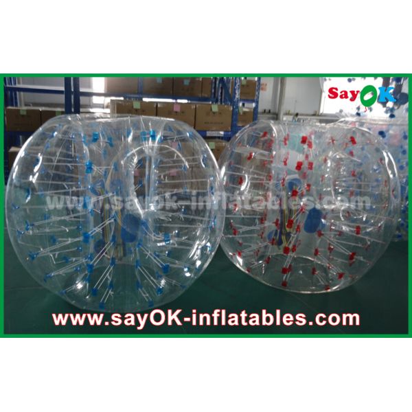Пузырь футбола раздувных игр арендный популярный красочный раздувной, человеческий шарик пузыря футбола для взрослого и дети