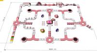 Parque inflável comercial de flutuação do Aqua dos jogos da água do unicórnio cor-de-rosa para crianças