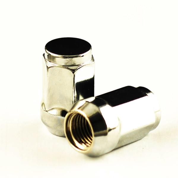 Chrome Steel Lug Nut M12x1.25 M12x1.5 M14x1.5 M14x1.25 Close End