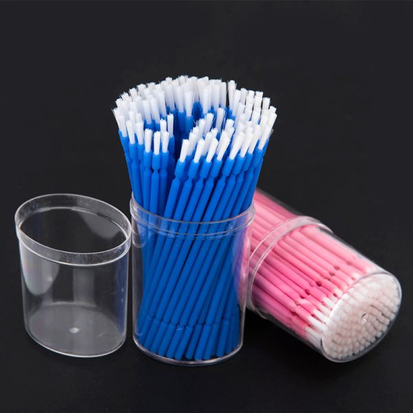 Disposable Single Head Toothbrush Fluorine Coating Micro Applicator Dental Consumables Companies