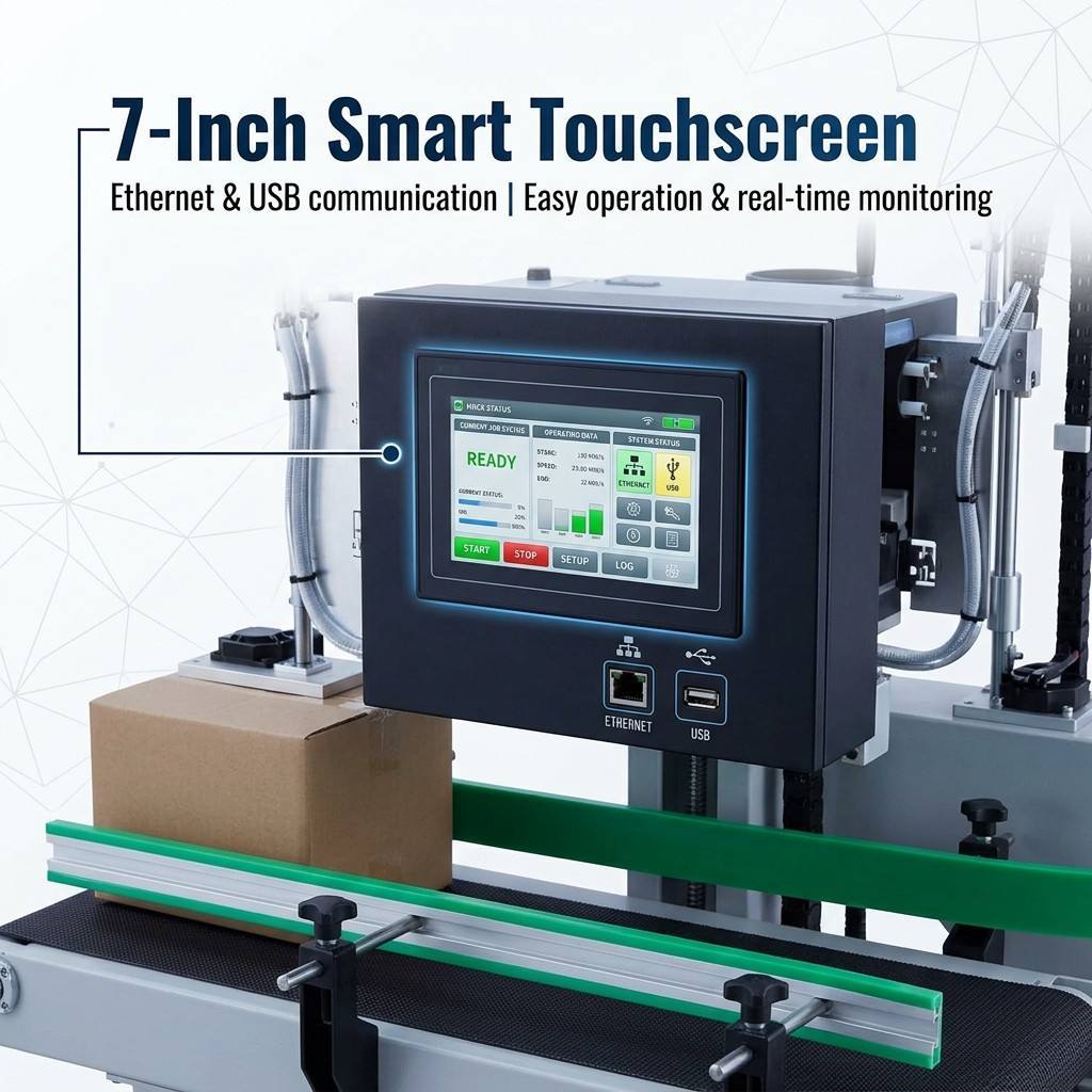 HXTB100A Real-Time Printing and Labeling Machine For Multi SKU E-commerce Logistics Production