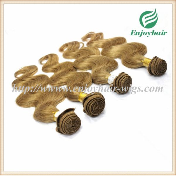 Indian virgin hair weave  hair extension 27# color body wave hair 10''-26'' hair extension