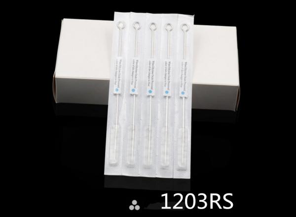 1203RS Flat Liner Tattoo Needles 3 Liners Shading Needles Sterilized By E O Gas