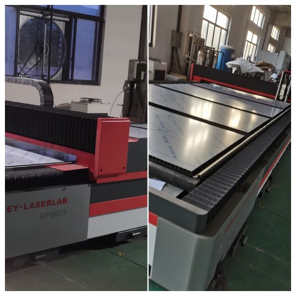 Servicios de procesamiento de cortes por láser de fibra, placas de acero