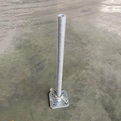 1.5-3 Tons Heavy Duty Hot Dip Galvanized Steel Shelf Support With Customized Diameter