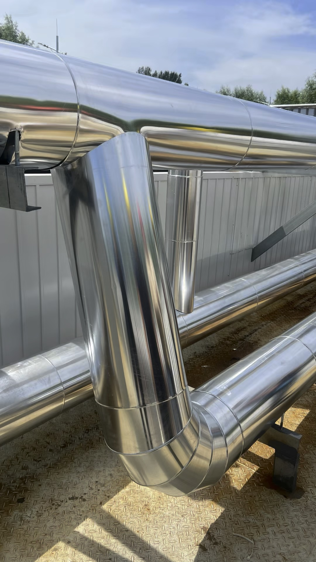 AA1100  H24   0.5MM Prepainted Aluminum Coil for Pipeline Insulation Outer Covering