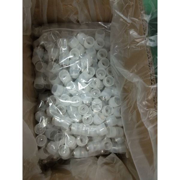 Wholesale Small Sample Portable Common Use Plastic Eye Cream Airless Pump Sterile Bottle 10ML 15ML