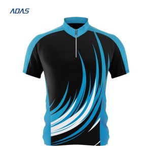 Men's Team Dart for Polo Shirt with standup Collar Darts jersey