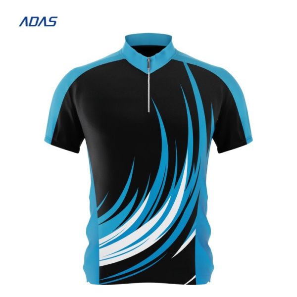 Men's Team Dart for Polo Shirt with standup Collar Darts jersey