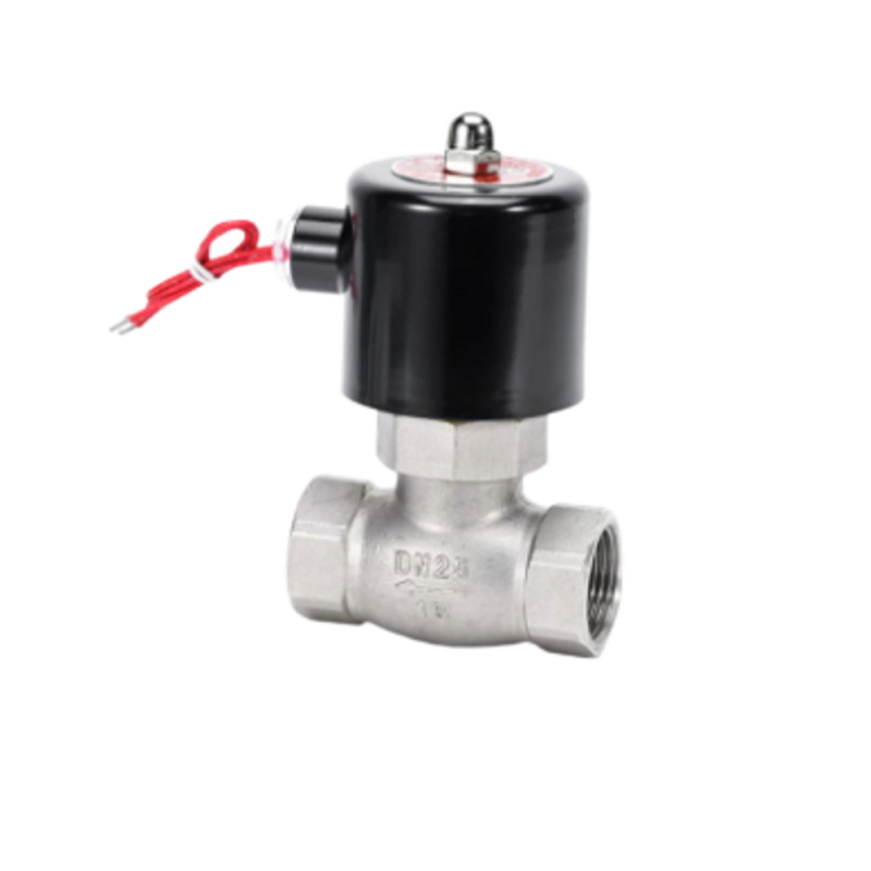 Temperature Range Minus 20 Celsius To Plus 185 Celsius Pneumatic Solenoid Valve With PTFE Seal Material Designed Steam Medium