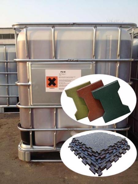 Pure Urethane Binder High Temperature Binder For Rubber Granules