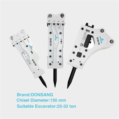 disjuntor hidráulico em forma de caixa largo HB20G do martelo de 150mm para 28 de 20 toneladas Ton Excavator