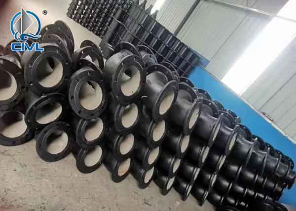 DN1000 Ductile Iron fittings Pan Insert Short Tube Reducing Full Disc Tee