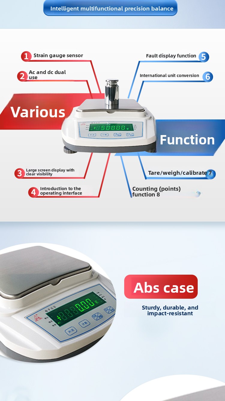 Electronic Scale TD20002C 0.01g Precision Balance 0.001g Laboratory Weighing Scale Made in Mainland China