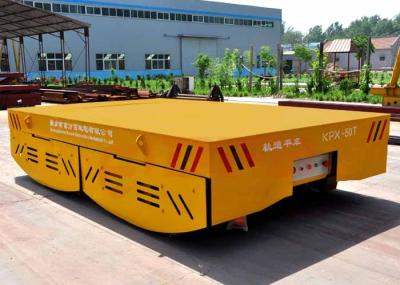 Long dip pipe handling turning transfer cart on arc-shaped rail from bay to bay